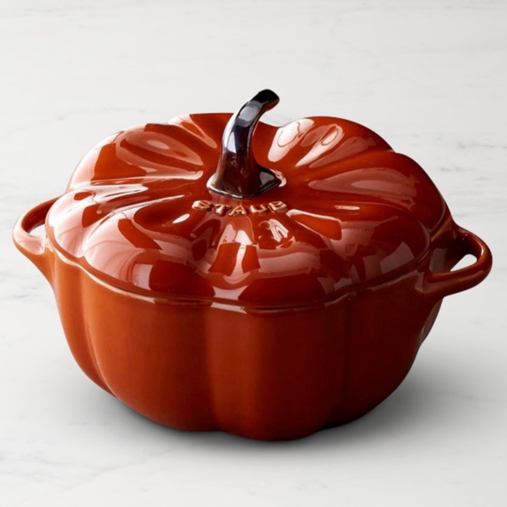 Staub pumpkin Dutch oven